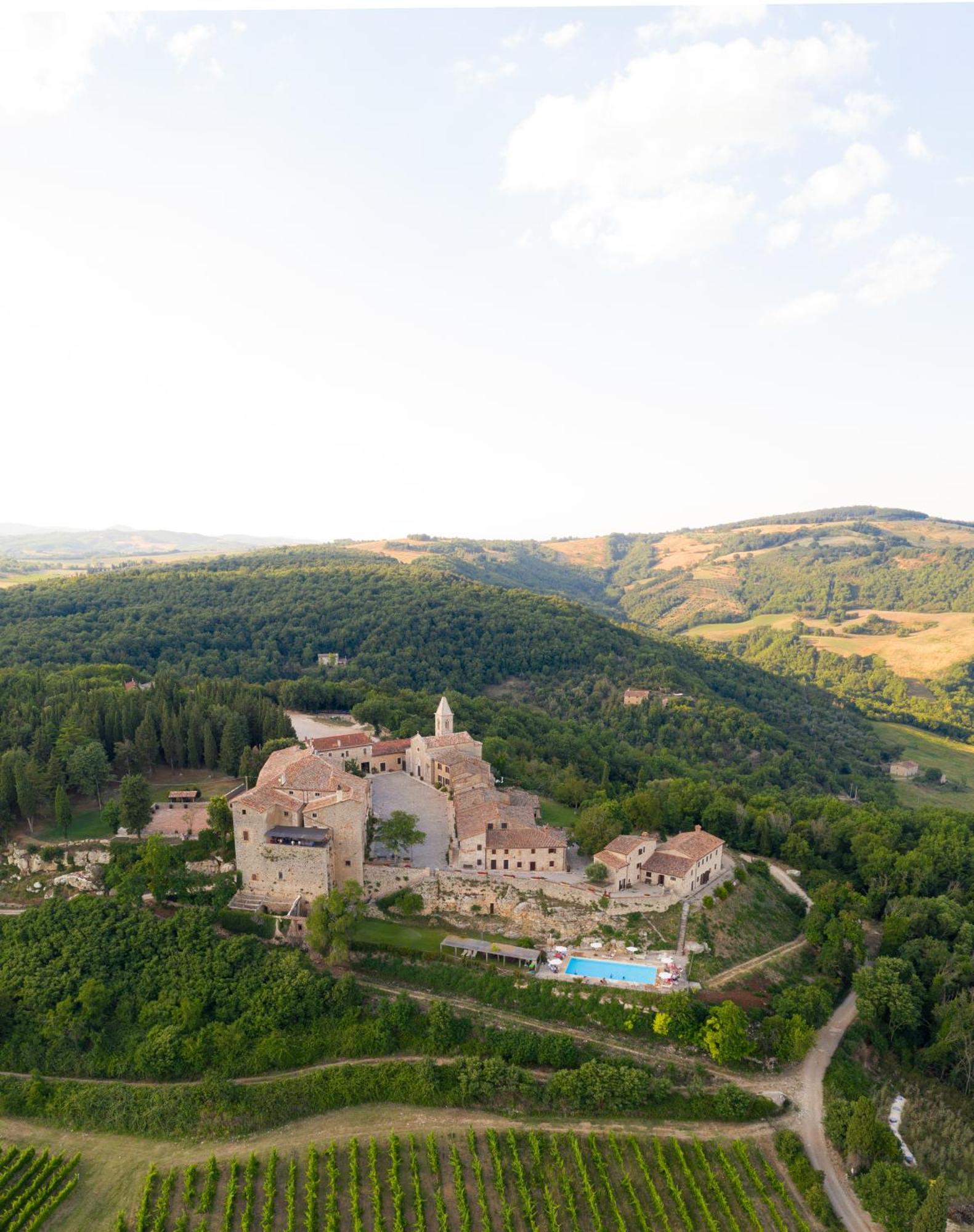 Вилла Castello Di Titignano Орвието Экстерьер фото