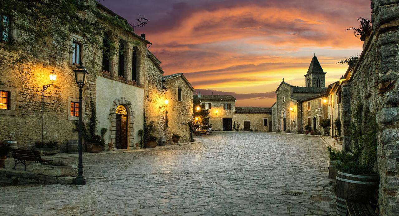 Вилла Castello Di Titignano Орвието Экстерьер фото