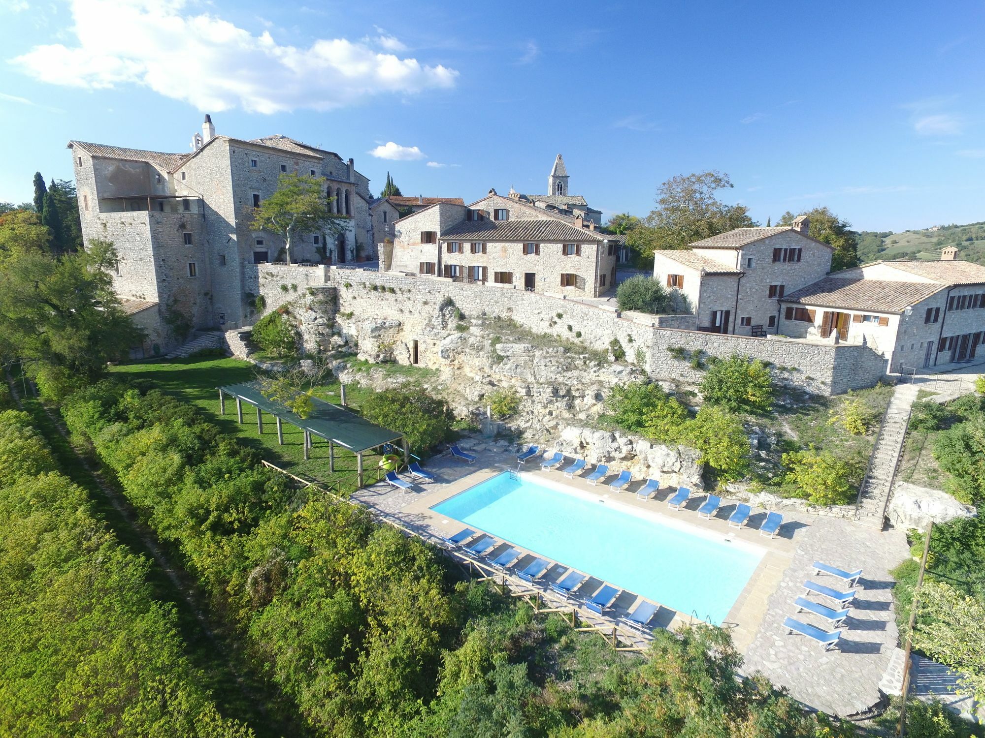 Вилла Castello Di Titignano Орвието Экстерьер фото